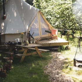 Tiki Camp - Denmark’s first ‘Glampsite’