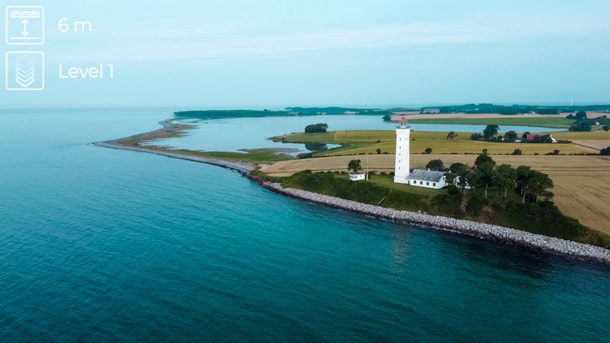 Scenic dive: Keldsnor Lighthouse - The southern part of the Langeland Belt
