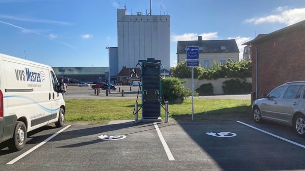 Rudkøbing Harbour Quick charging station