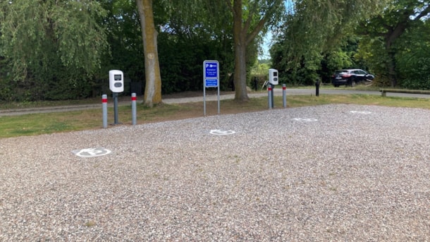 Langeland Golf charging station
