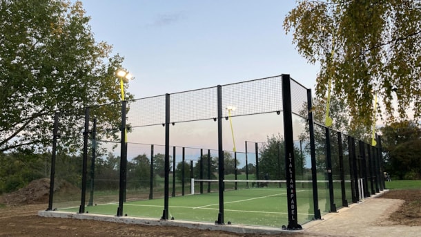 Padel tennis at Nordlangelandshallen