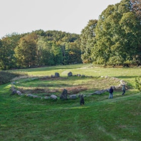 TICKON: The Maze of the Great Oak of Denmark within Stone Ship - 1001 Young Trees, Alan Sonfist