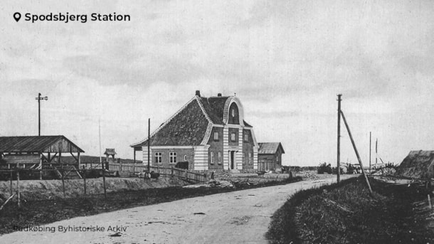 Village History: Spodsbjerg station
