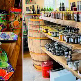 Den Gamle Smedie in Tranekær - Speciality shop with Mediterranean flair