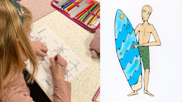 Paint your own art posters