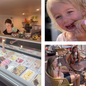 Pindisen - ice cream shop at Bagenkop Harbor