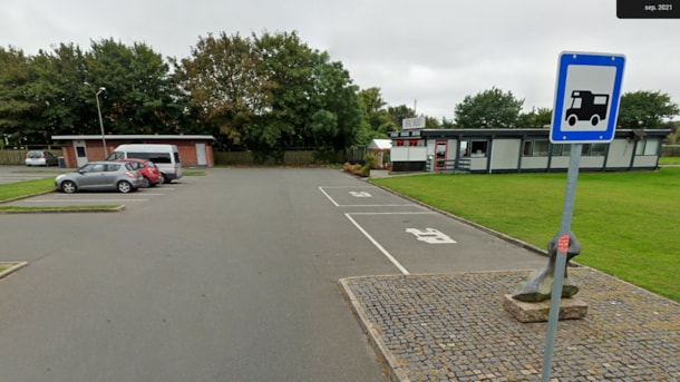 Motorhome parking area Humble