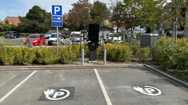 Grønnegården Rudkøbing Quick charging station
