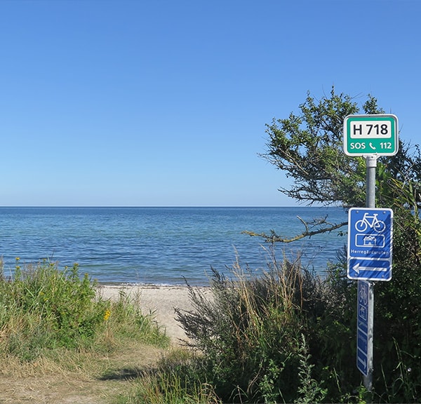 Badepunkt:  Botofte Strand, Tranekær