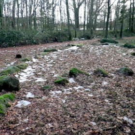 Viking ship-formed burial in Konabbe Forest