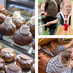 Shrovetide parties on Langeland