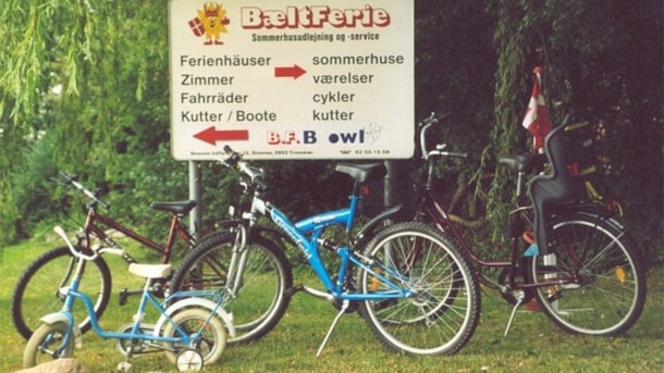 Bæltferie Bikes for hire