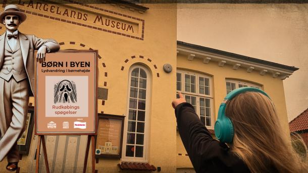 Børn i byen podcast, Lydvandring om Spøgelser i Rudkøbing - oplevelser for børn på Langeland