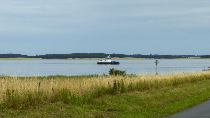 Færgen fra Rudkøbing til Strynø
